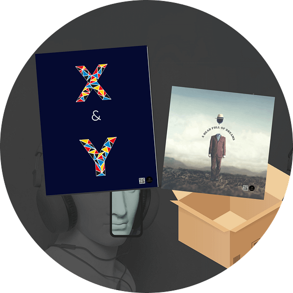 Quantum Pack – Coldplay X&Y and A Head Full of Dreams Art Poster Set