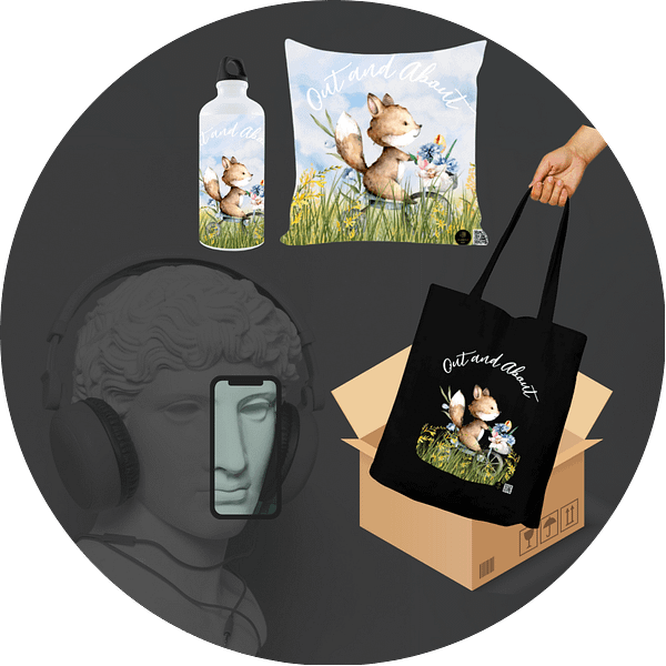 Quantum Bundle - Tote, 750ml Sipper, & 16x16 Cushion Cover | Out and About