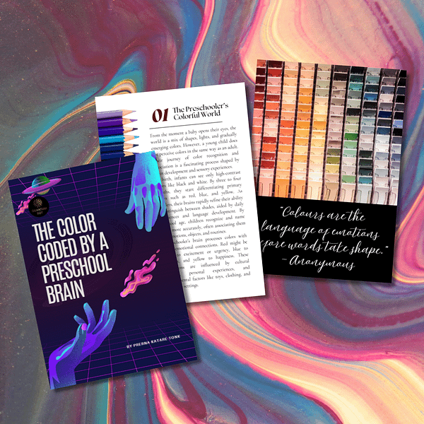 The Color Coded by a Preschool Brain – A Fun and Scientific Guide to Using Colour in Early Childhood Education (60-Page eBook, A4 Printable)