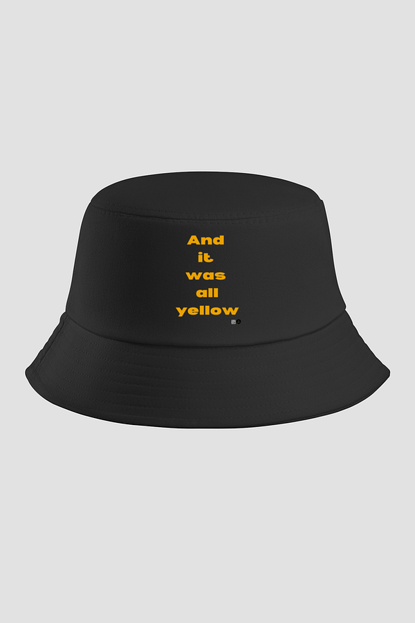 Bucket Hat – And It Was All Yellow | Minimalist Coldplay-Inspired Design