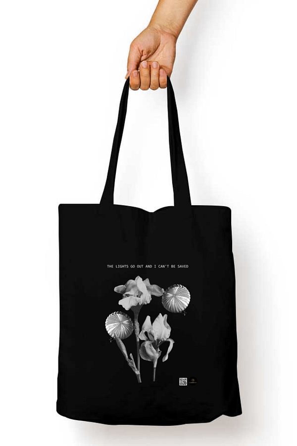 Lights Go Out – Artistic Tote Bag