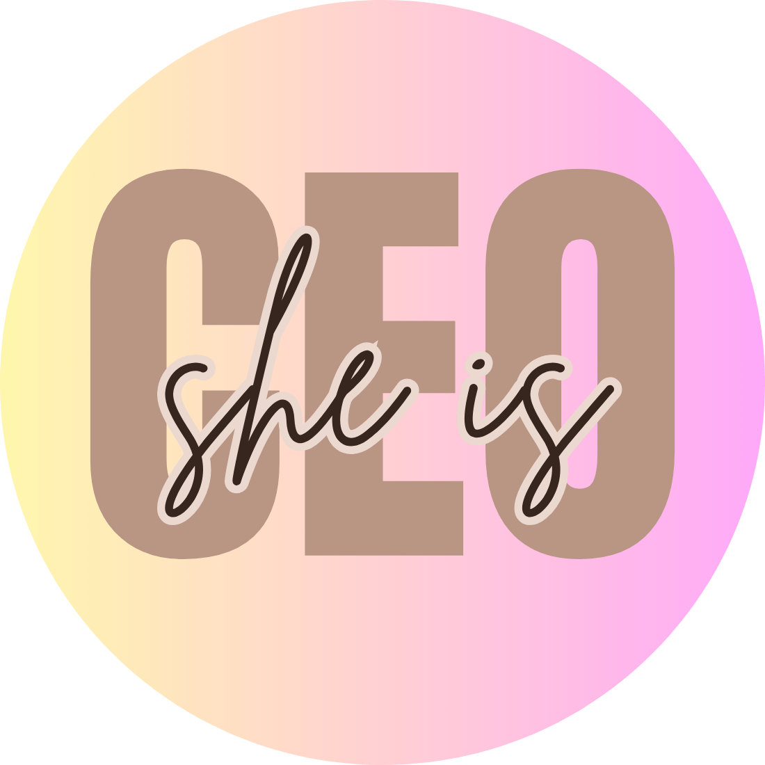 She is CEO